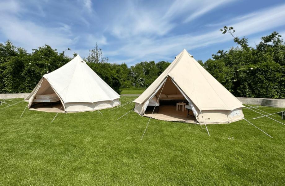 100 Jaar Tt Circuit Assen 2025 Glamping Incl Stroom מראה חיצוני תמונה