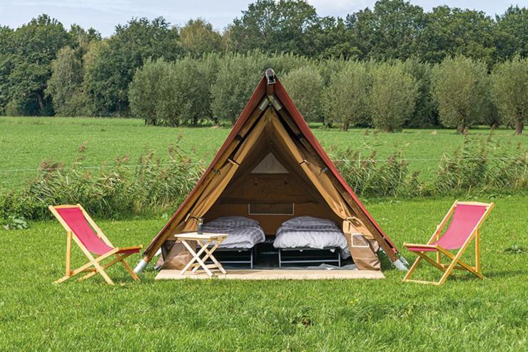 100 Jaar Tt Circuit Assen 2025 Glamping Incl Stroom מראה חיצוני תמונה